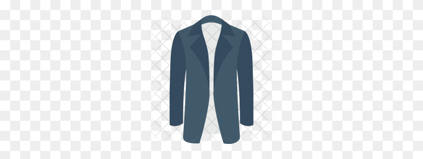 256x256 Premium Trench Coat Icon Download Png - Coat PNG