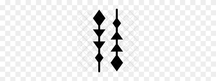 256x256 Premium Tribal Arrow Icon Download Png - Tribal Arrow PNG