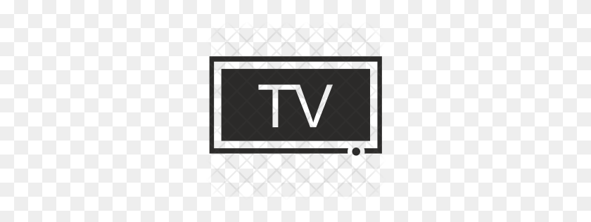 256x256 Premium Tv Screen Icon Download Png - Tv Screen PNG