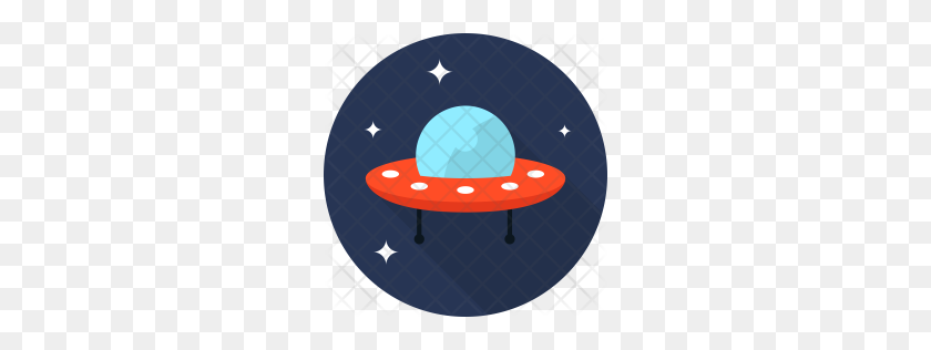 256x256 Premium Ufo Icon Download Png, Formats - Ufo PNG