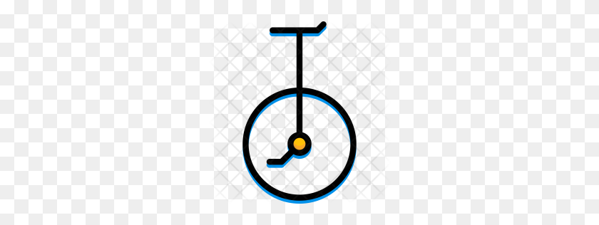 256x256 Premium Unicycle Icon Download Png - Unicycle PNG