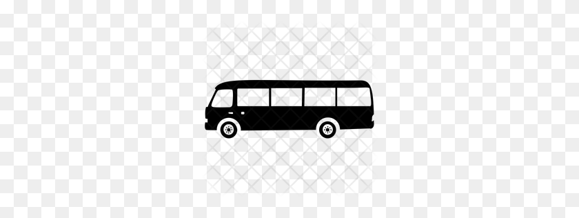256x256 Значок Премиум Городской Автобус Скачать Png - Значок Автобус Png