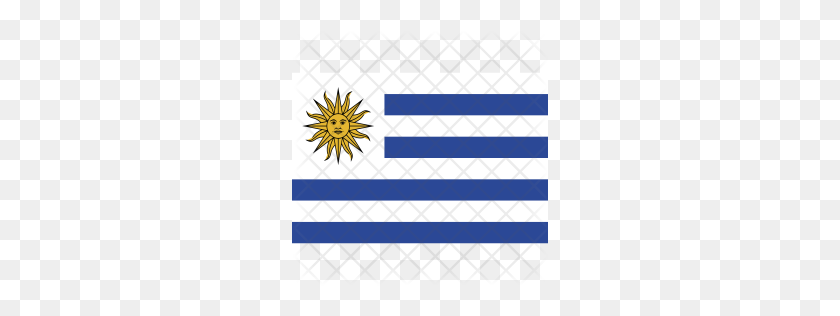 256x256 Premium Uruguay Icon Download Png - Uruguay Flag PNG