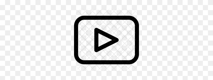 256x256 Premium Video Play Icon Download Png - Play Icon PNG