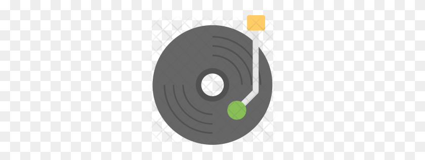 256x256 Premium Vinyl Player Icon Download Png - Record Player PNG