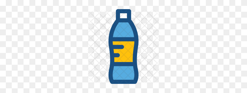 256x256 Icono De Botella De Agua Premium Descargar Png - Agua Embotellada Png