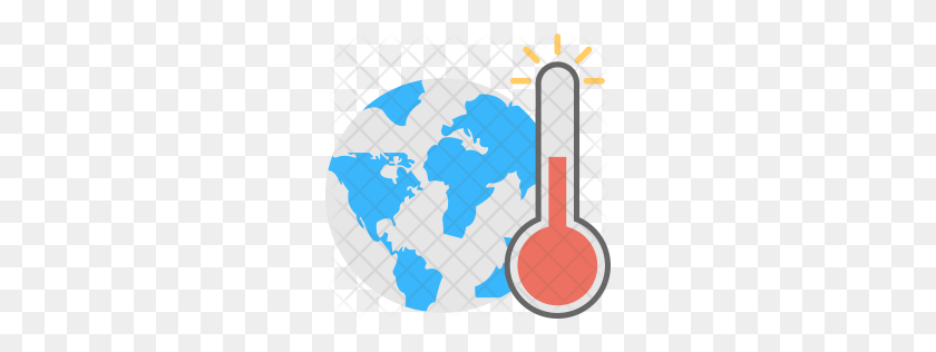 256x256 Premium Weather Forecasting Icon Download Png - Thermometer Clip Art