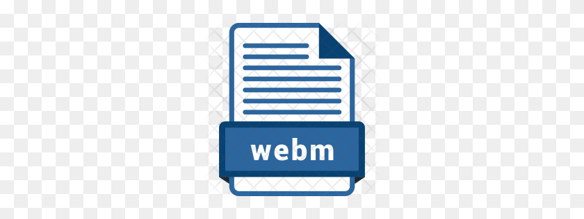 256x256 Premium Webm Icon Download Png - Webm To PNG