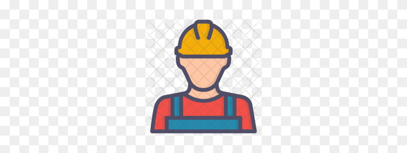 256x256 Premium Worker Icon Download Png - Worker PNG
