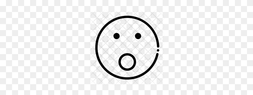 256x256 Premium Wow Emoji Icon Download Png - Wow Emoji PNG