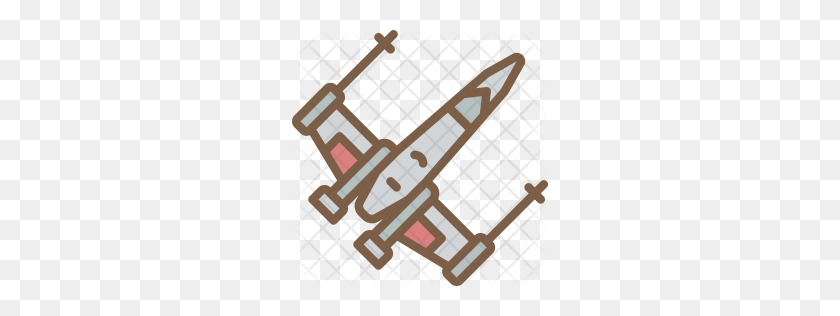 256x256 Premium X Wing Icono Descargar Png - X Wing Png