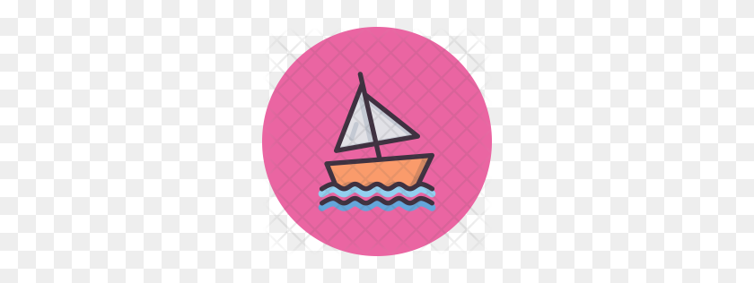 256x256 Premium Yacht Icon Download Png - Yacht PNG