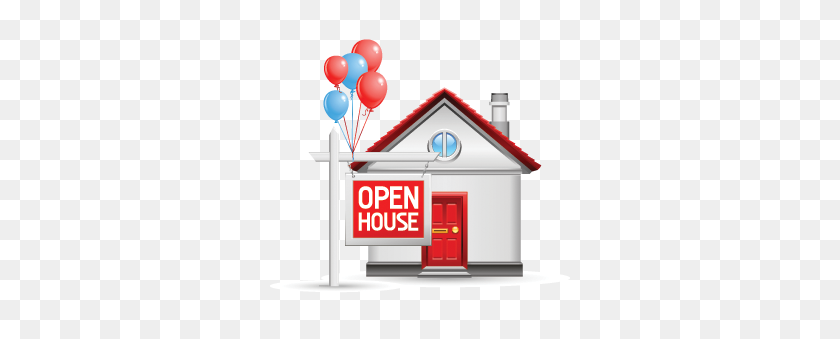 300x279 Preparing For Your Open House - Real Estate Agent Clipart