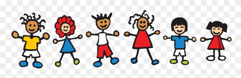960x260 Дошкольное Образование Счастливые Дети Танцуют Клипарт Бесплатные Изображения - Распродажа Во Дворе