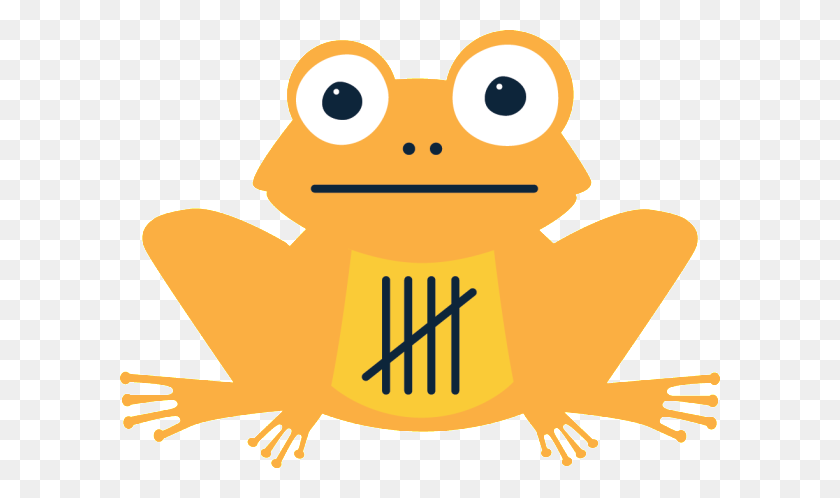 600x438 Presenting Tallying Toad Astute Hoot - Tally Marks Clipart