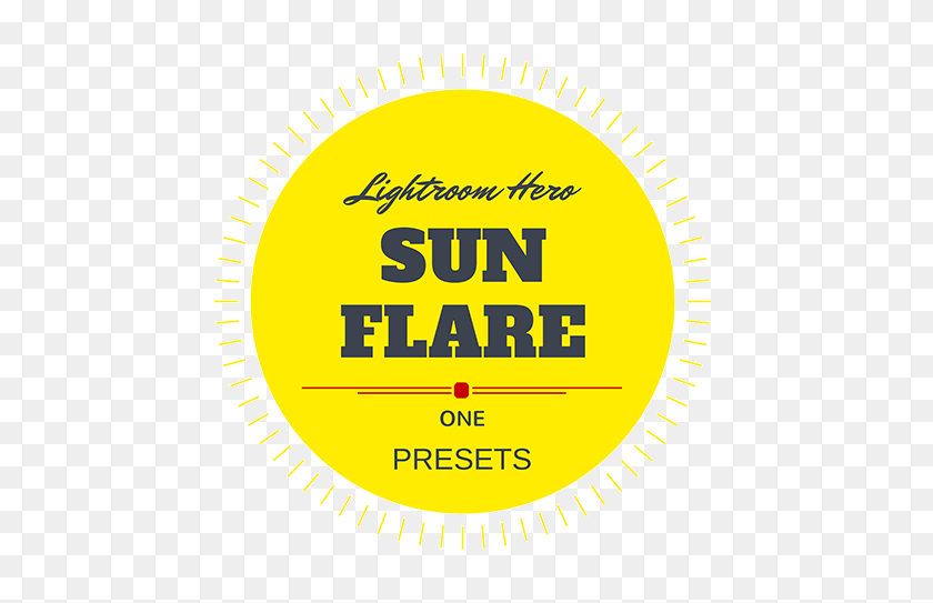 500x483 Presets Lightroom Hero - Sun Flare PNG