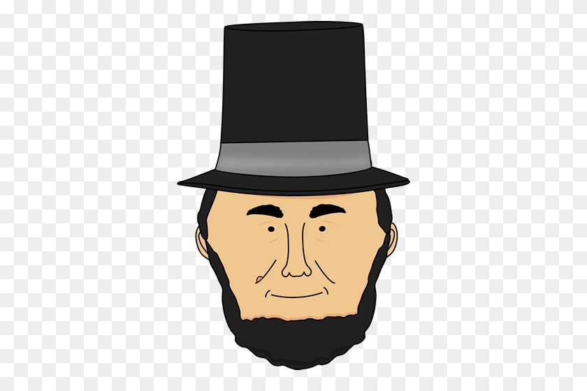 334x500 Presidents Day Clipart - Top Hat Clipart PNG