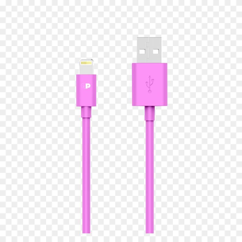 1024x1024 Press Play Lighting Charge Cable Mac Warehouse Online Store - Purple Lightning PNG