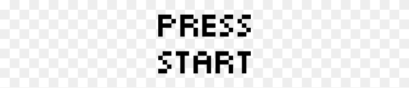 190x121 Press Start Gamer Shirt Pixelated - Press Start PNG