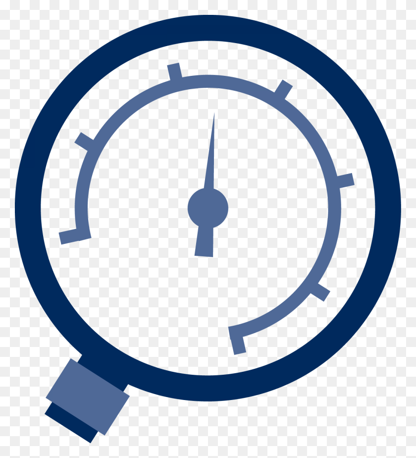 1300x1440 Pressure Gauge With Extended Refrigeration Scale - Pressure Clipart