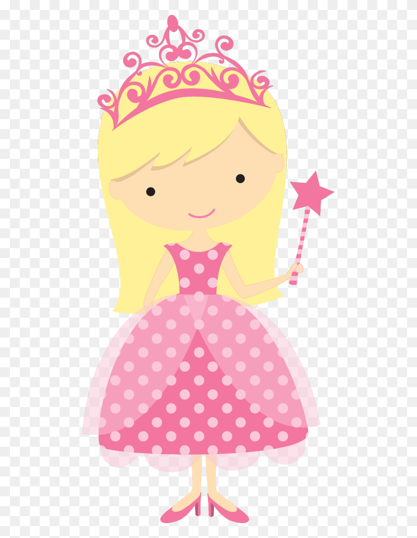 508x1024 Pretty Clipart Pink Princess - Маскарадная Маска Клипарт