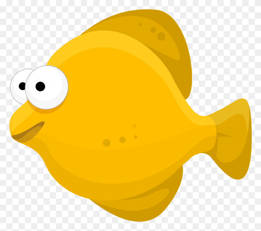 2400x2110 Pretty Design Ideas Cartoon Pic Of Fish Clipart Jellyfish Goldfish - Dead Fish PNG