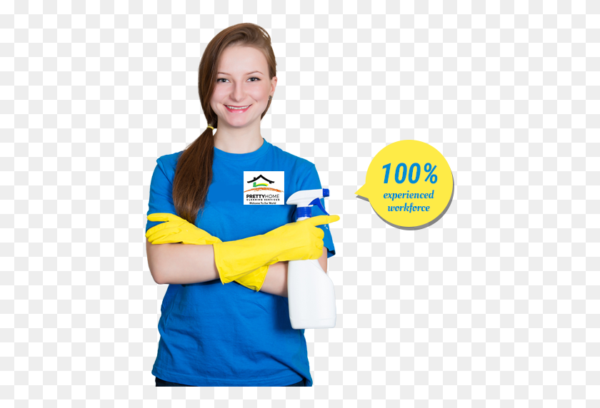 436x512 Pretty Home Cleaning Services - Cleaning Lady PNG