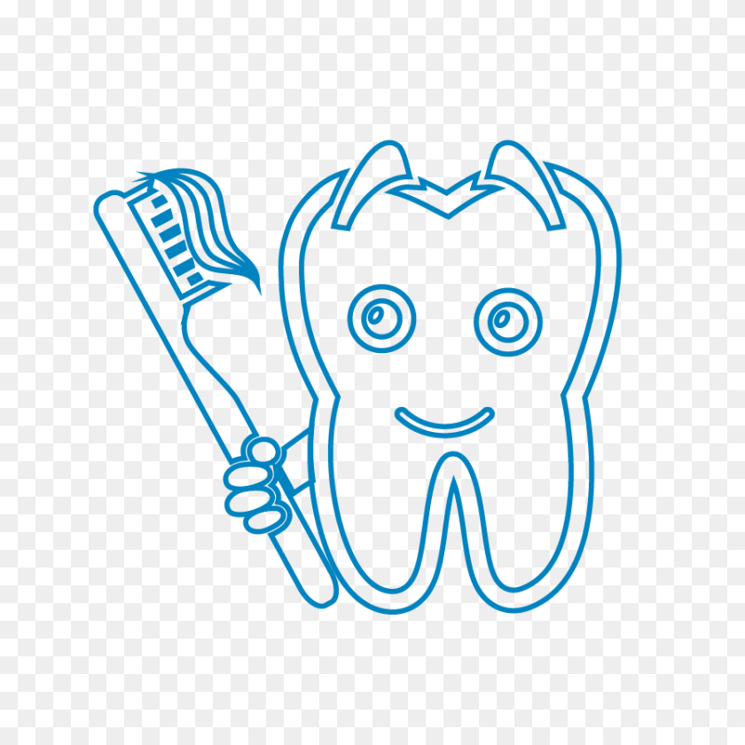 833x833 Prevenir La Caries Dental - Clipart De Hilo Dental