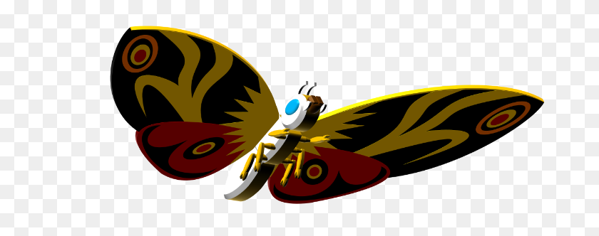 700x272 Conceptos De Prg Zord - Mothra Png