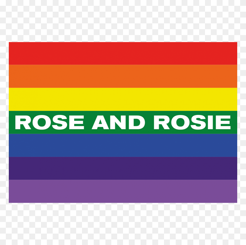 1000x1000 Pride Flag Rose And Rosie Us - Pride Flag PNG