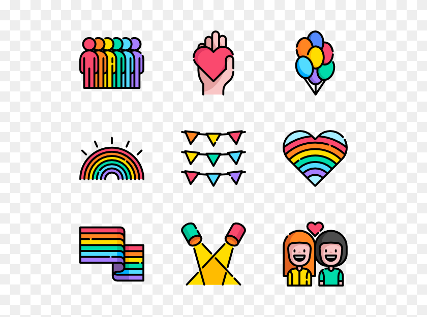 600x564 Pride Icon Packs - Pride PNG