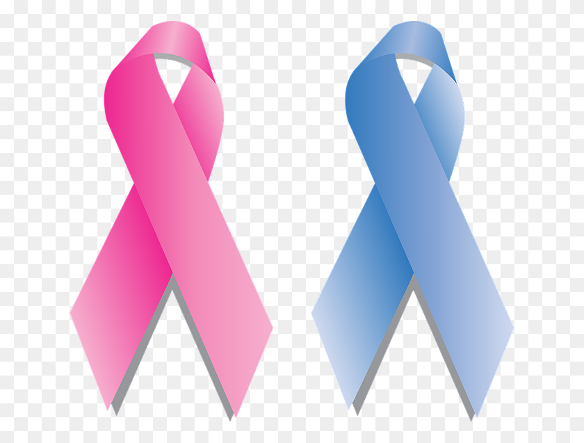 640x577 Primary Care Colorectal Cancer Screening Correlates With Breast - Breast Cancer Ribbon PNG