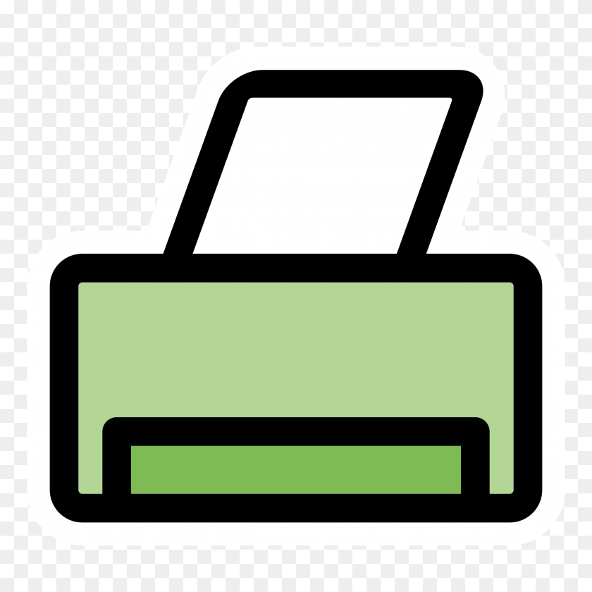 2400x2400 Primary Layer Print Icons Png - Print Icon PNG