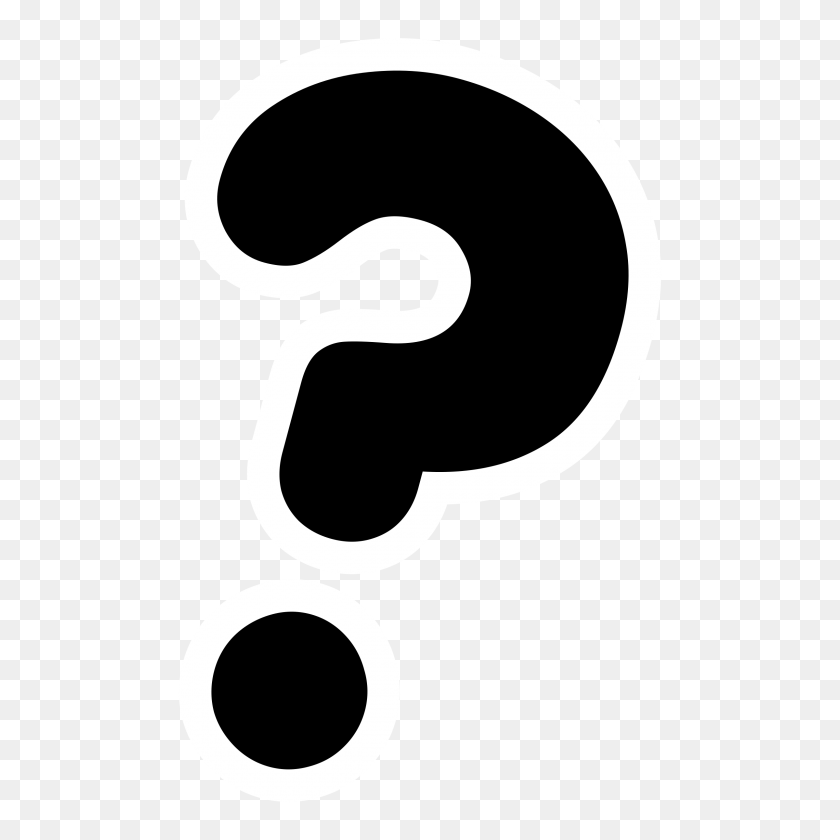 2400x2400 Primary Question Mark Icons Png - Question Icon PNG