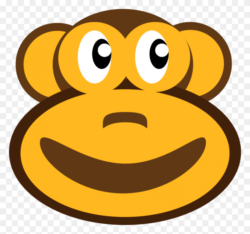 805x750 Primate Macaco Mono Babuinos Smiley - Pila De Rocas De Imágenes Prediseñadas