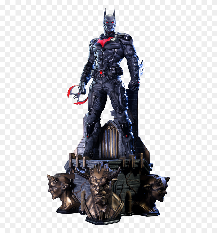 480x840 Prime Studios Arkham Knight Batman Más Allá De - Batman Más Allá Png