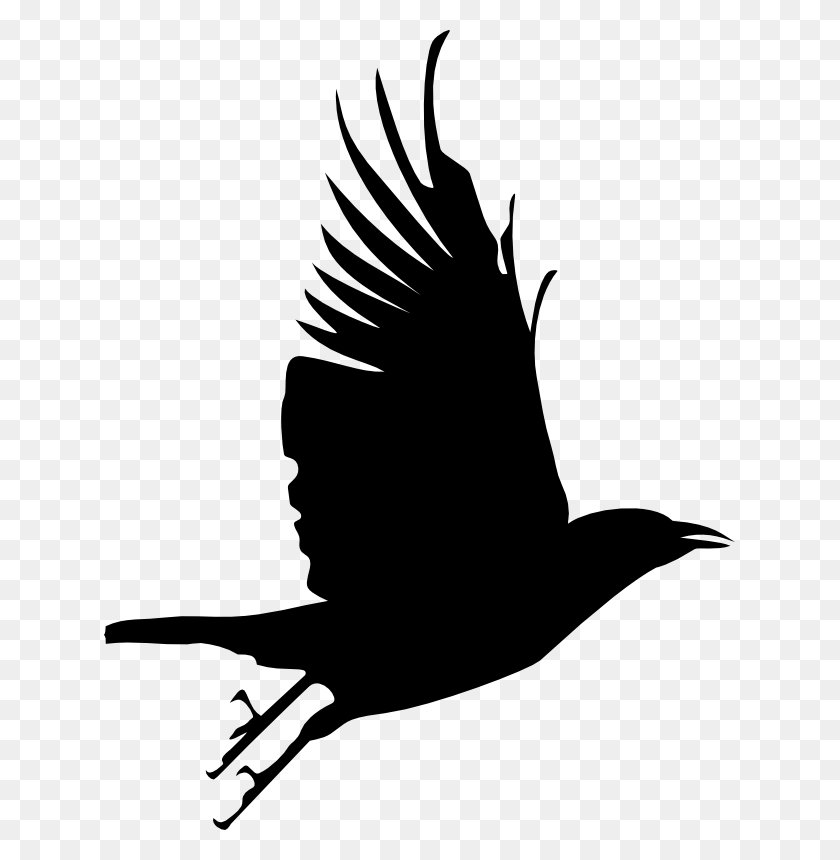 631x800 Primitive Crow Clipart - Primitive Clip Art