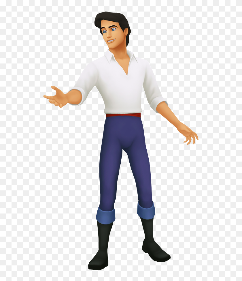 574x914 Prince Eric The Little Mermaid Cartoon Transparent Image - Prince PNG