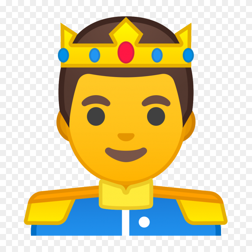 1024x1024 El Príncipe Icono Noto Emoji Personas Profesión Iconset Google - Príncipe Png
