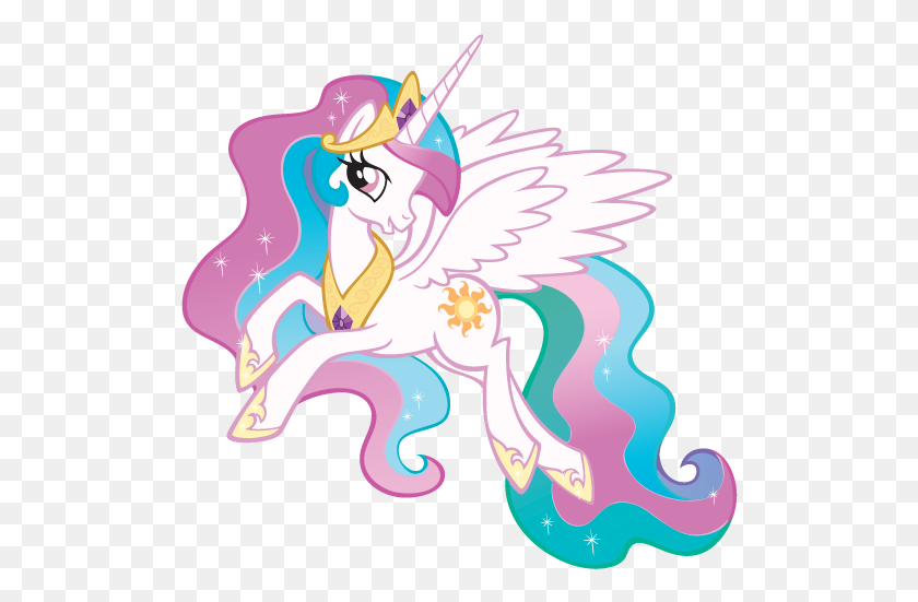 517x491 Princesa Celestia Craft Ideas Pony, Little Pony, My Little Pony - Clipart De Corazones Flotantes