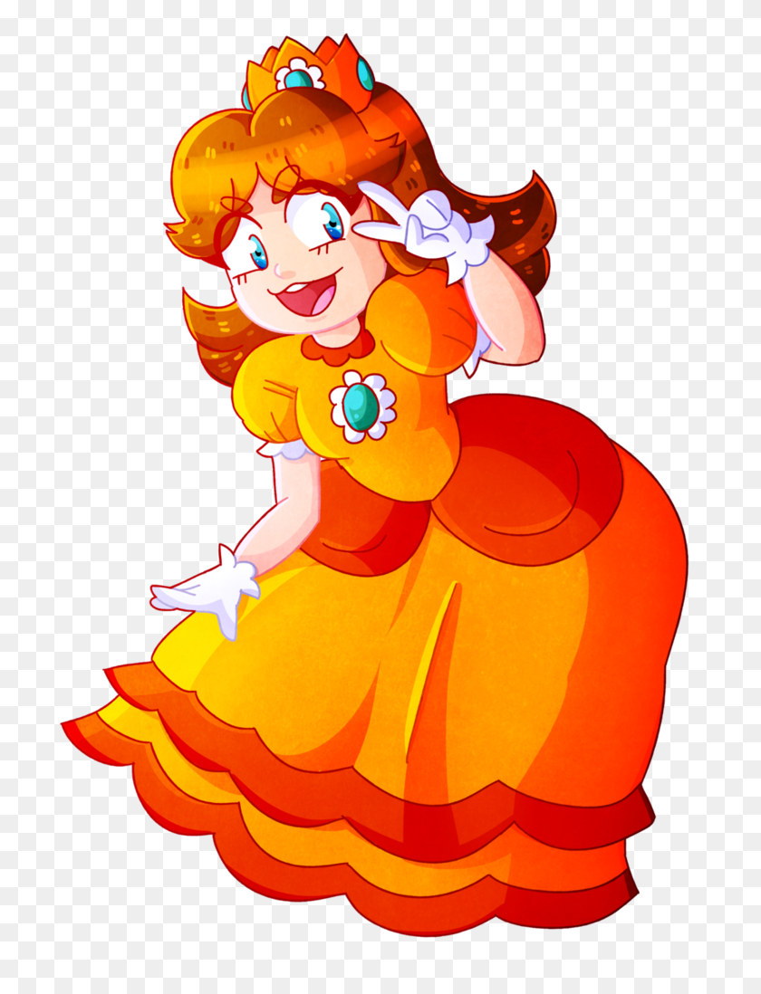 770x1038 La Princesa Daisy - La Princesa Daisy Png