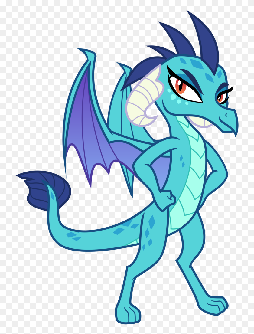 766x1044 Princess Ember Vector My Little Pony Friendship Is Magic Know - Mlp PNG