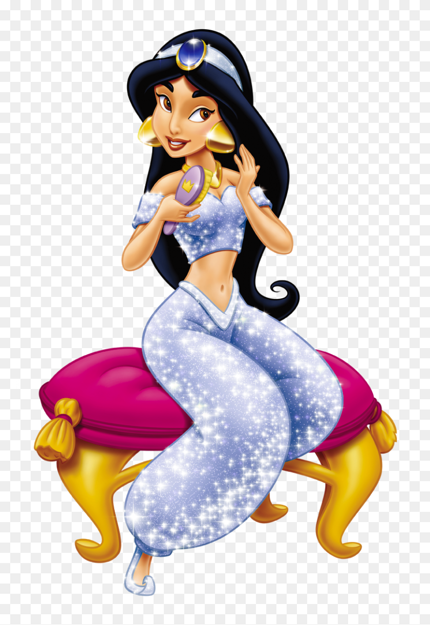 808x1203 Princess Jasmine Png Clipart Disney Princess - Disney Characters PNG