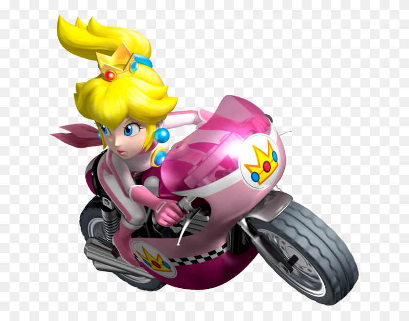 637x600 La Princesa Peach Aparecen De Mario Kart Wii Comics Y Videojuegos - Mario Kart 8 Deluxe Png