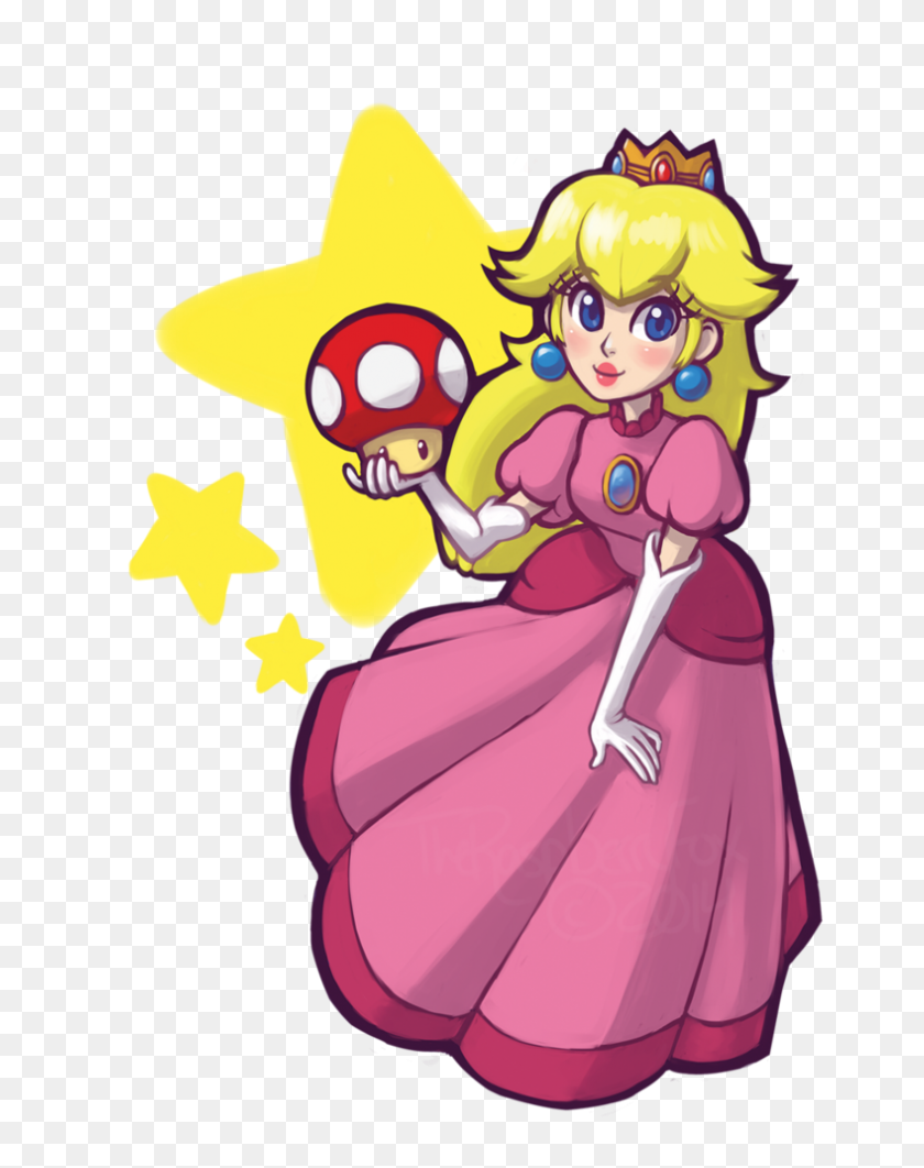 Super Princess Peach Logo