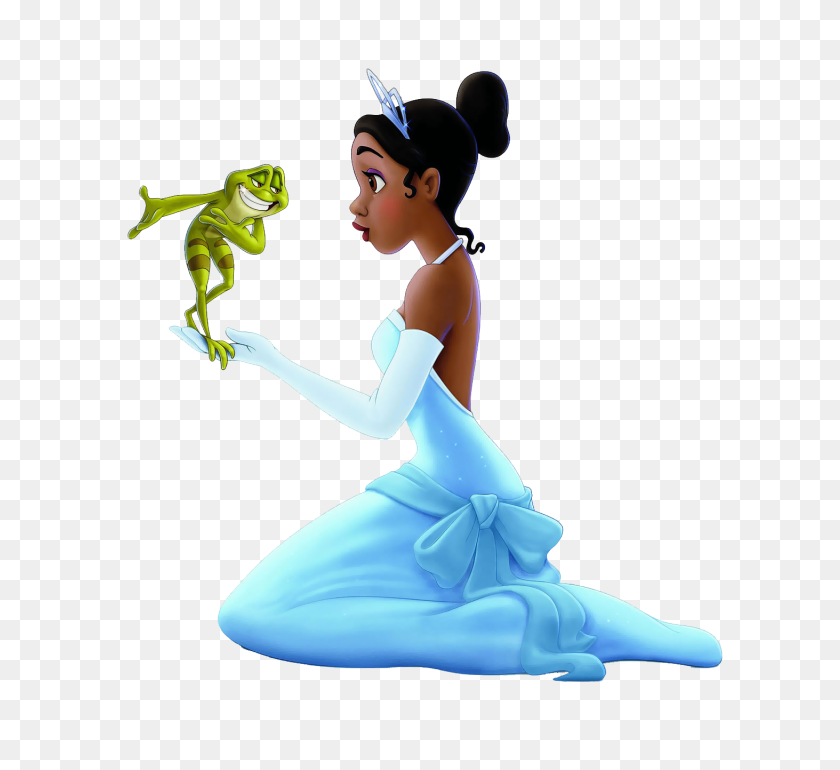 668x710 Princess Tiana And Frog Png - Princess Tiana Clipart