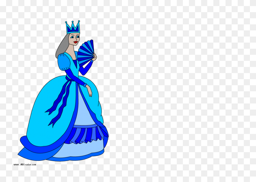 822x567 Принцесса С Растровым Клипарт - Платье Принцессы Клипарт