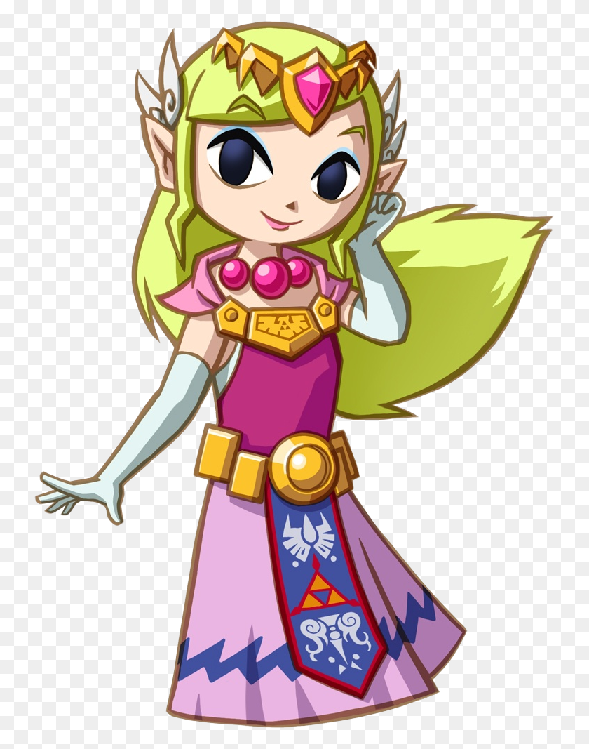 742x1007 La Princesa Zelda Anime Leyenda De Zelda, Princesa - La Princesa Zelda Png