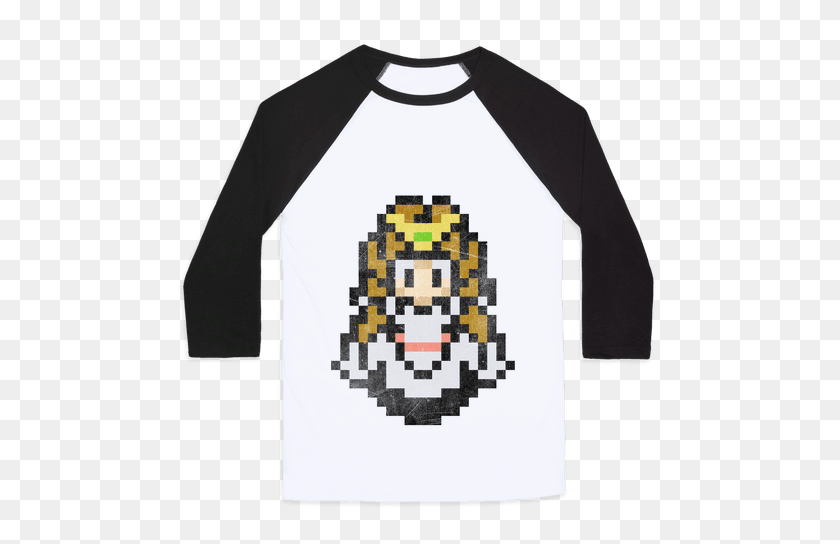 484x484 La Princesa Zelda Camisetas De Béisbol Lookhuman - La Princesa Zelda Png