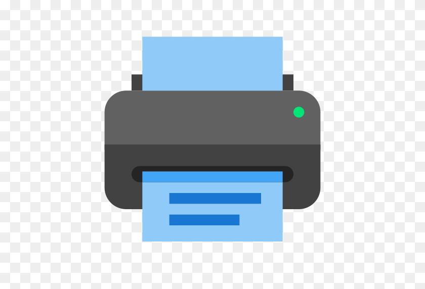 512x512 Imprimir, Icono De Impresora Con Formato Png Y Vector Gratis Ilimitado - Icono De Impresión Png